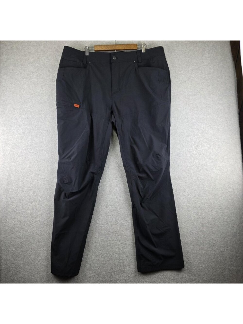 BRUNT Costello Pants Mens 42x34 Black Cargo Ripstop Work Tactical Stretch